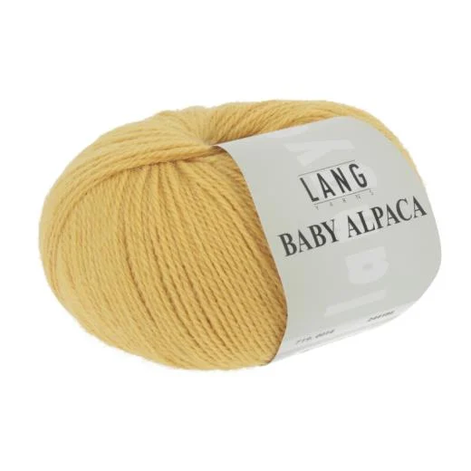 Baby Alpaca Lang Yarns - gelb (0014)