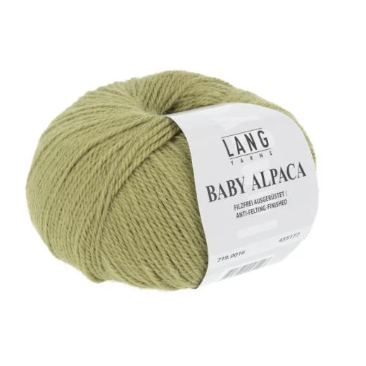Baby Alpaca Lang Yarns - kiwi (0016)