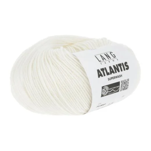 Atlantis Lang Yarns - weiß (0001)