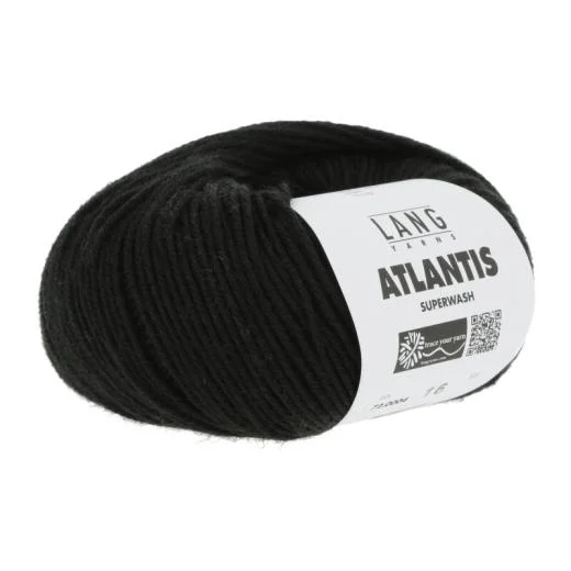 Atlantis Lang Yarns - schwarz (0004)