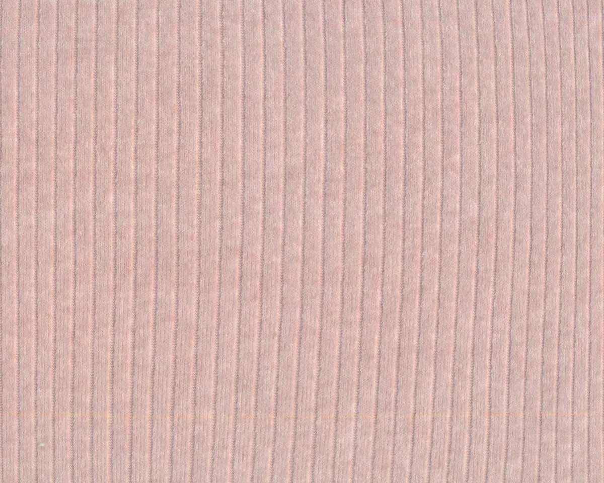 75 cm Reststück Viskoserippenjersey PASTELL, hellrosa, Hilco