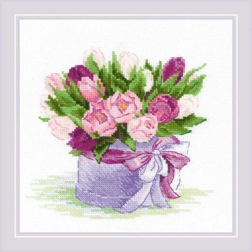 Riolis - Tulips Hat Box