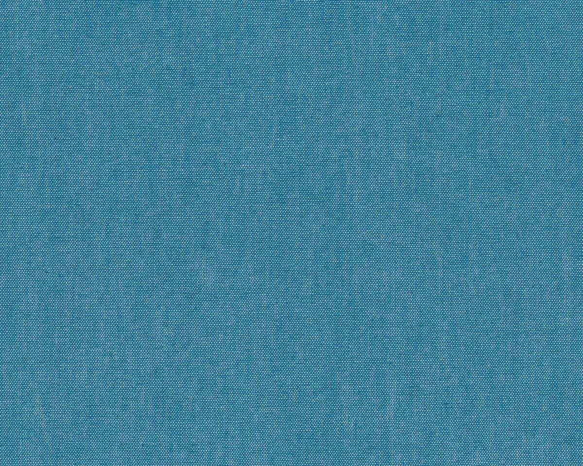 90 cm Reststück Leichter Jeansstoff OUTLAND, meliert, türkis