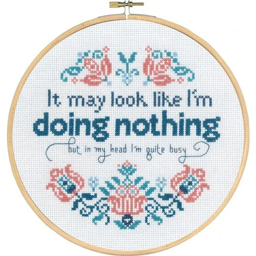 Permin of Copenhagen - Doing Nothing mit Stickring