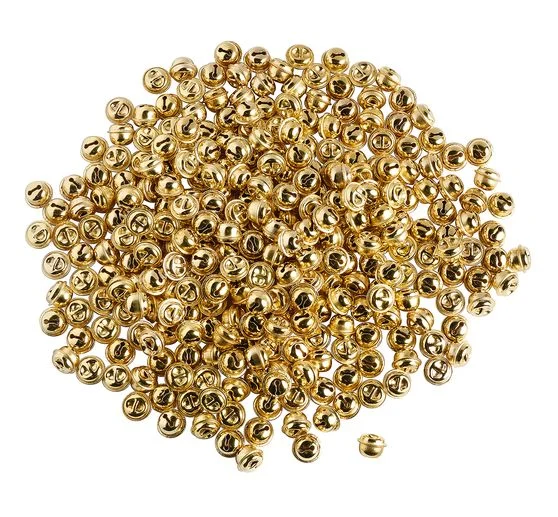 VBS Schellen "Gold", 300 Stück, Ø 13 mm
