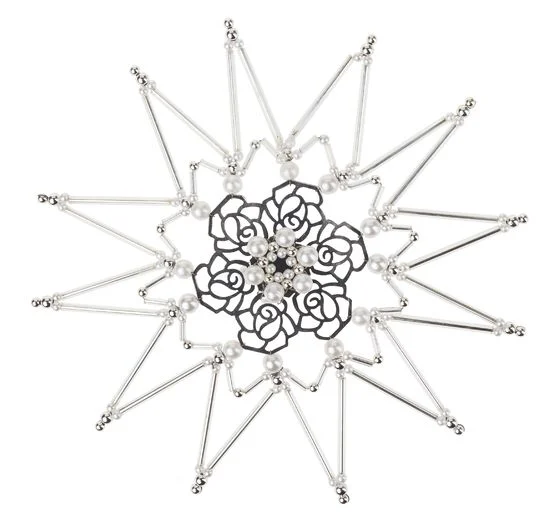 Perlenstern-Komplettset "Vintage Rose"