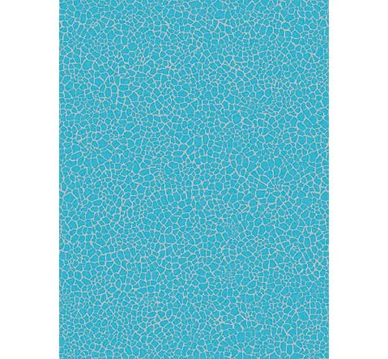 Décopatch-Papier "Facetten-Hellblau"