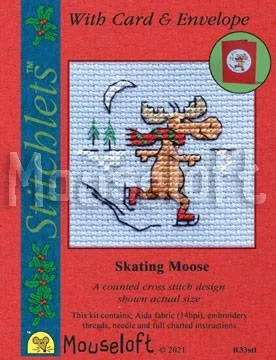 Mouseloft - Skating Moose (Stickpackung)