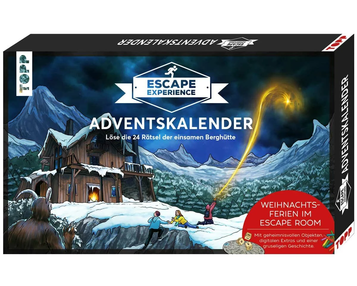 Adventskalender: Escape Experience - Die einsame Berghütte, TOPP