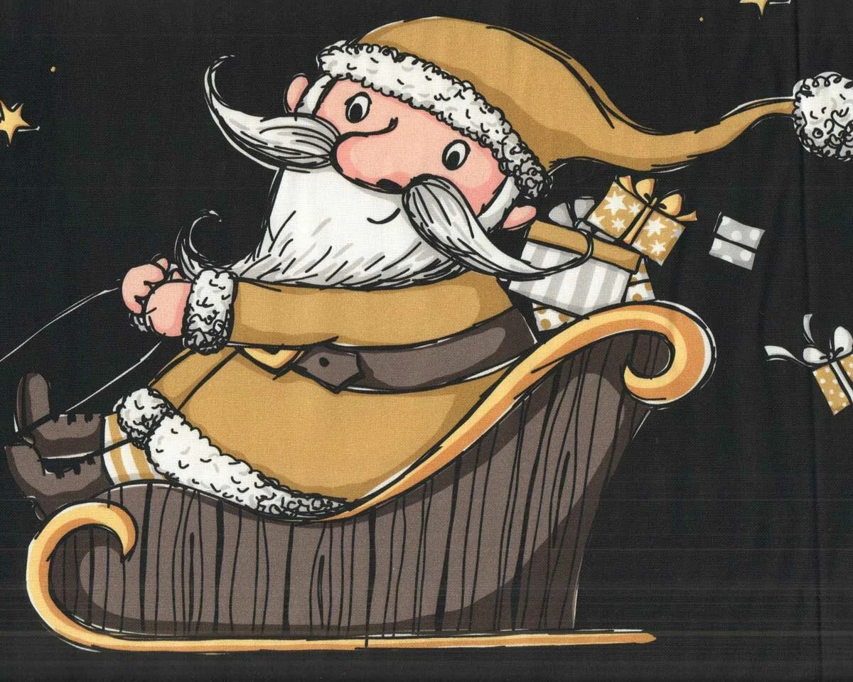 Adventskalender und Nikolausstiefel nähen mit Weihnachtsmann & Rentier, Steinbeck