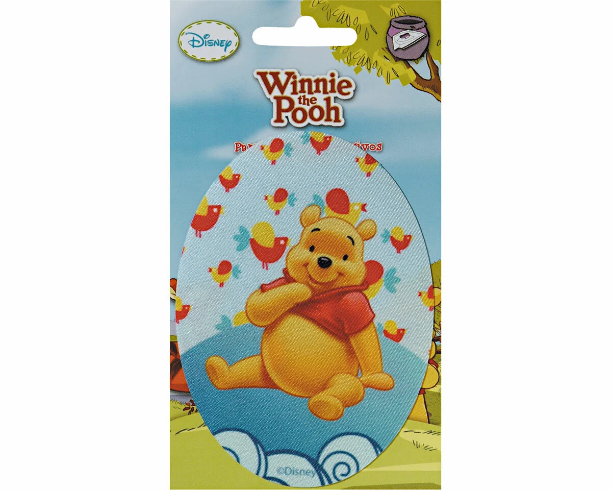 Applikation DISNEYS WINNIE THE POOH, Winnie Pooh mit Vögeln, Prym
