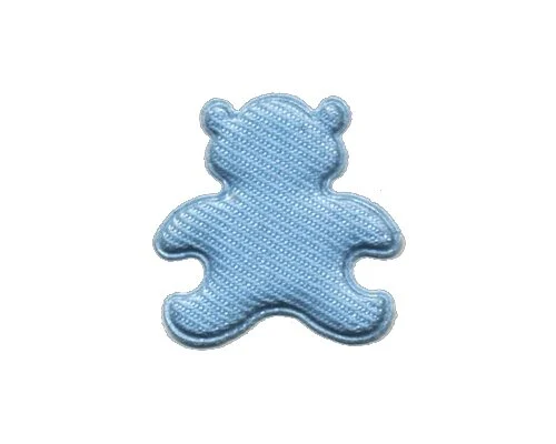 Applikation Kleines Bärchen, hellblau
