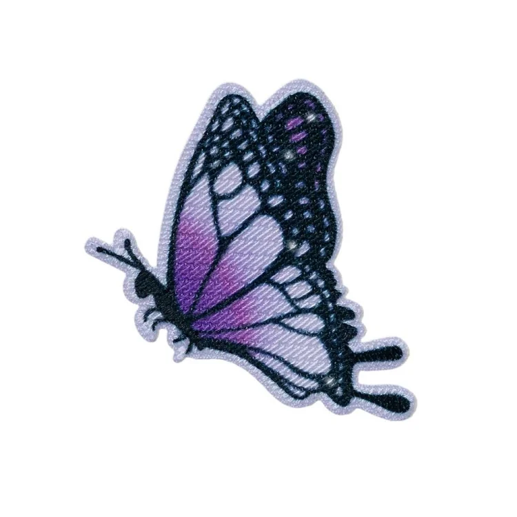 Applikation Schmetterling, lila