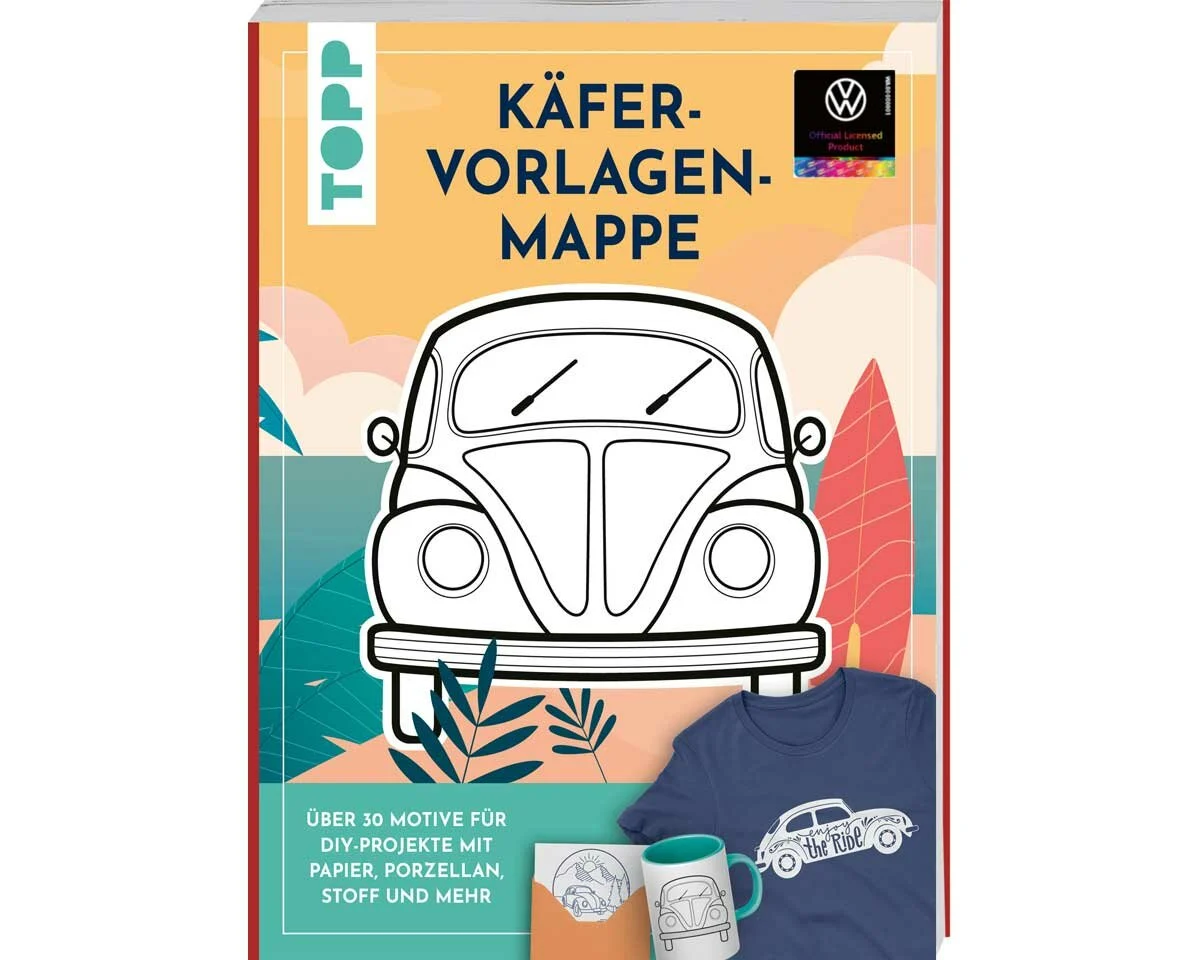 Ausmalbuch: KÄFER-Vorlagenmappe, Topp