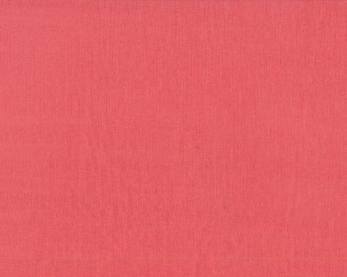 B-Ware Double Gauze, Organic Cotton SOLIO, einfarbig, lachsrot