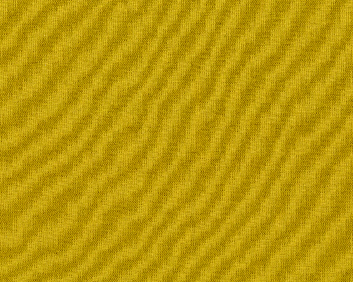 Baumwoll-Bündchenstoff COLLAR, einfarbig, senfgelb, Fibre Mood