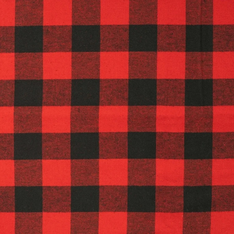 Baumwoll Flanell Kiara, rot