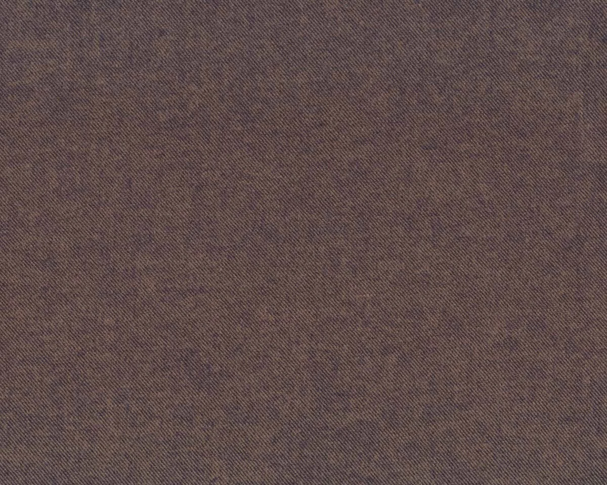 Baumwoll-Flanellstoff HUDSON, beigebraun-dunkelblau