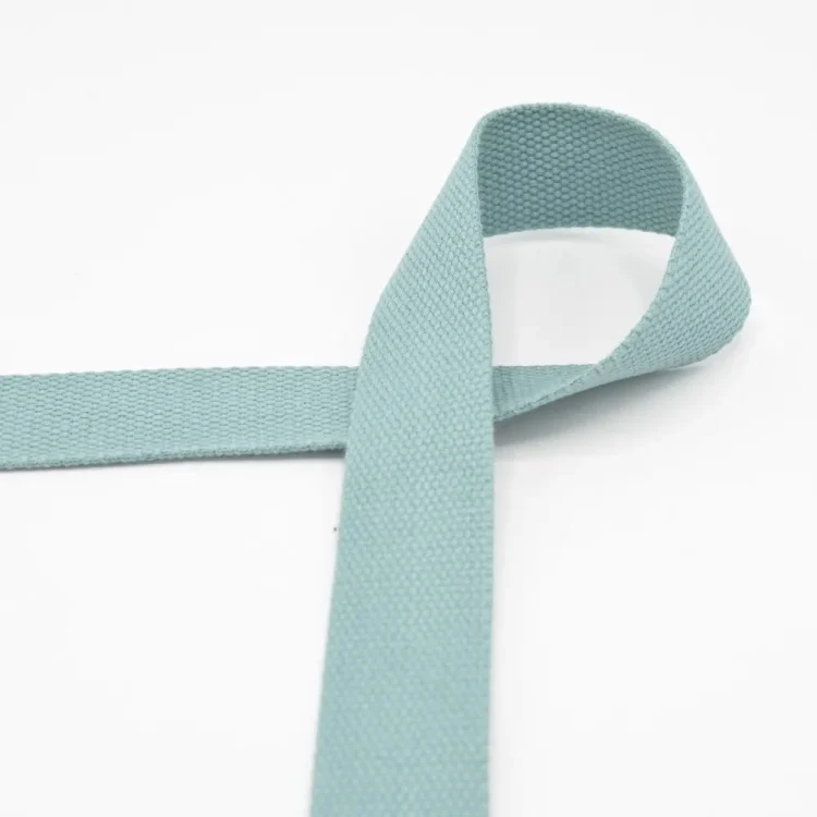 Baumwoll-Gurtband 30 mm, altmint