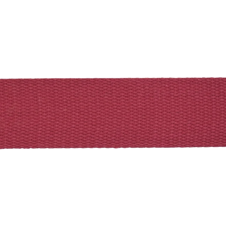 Baumwoll-Gurtband 40 mm, rot