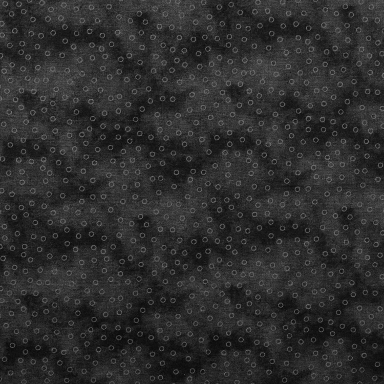 Baumwoll Popeline Big Dots, schwarz