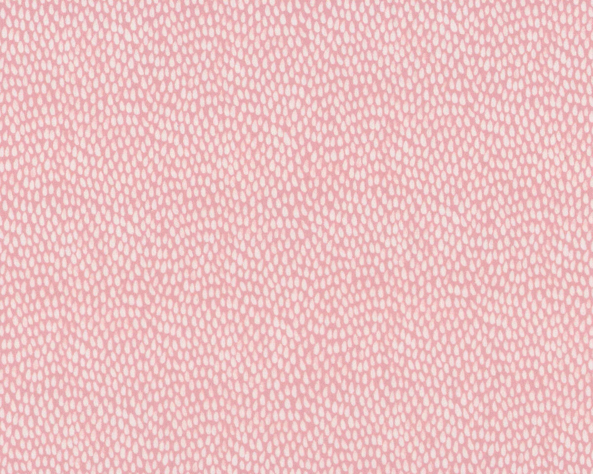Baumwoll-Popeline EMILIE, Tropfen, rosa, Hilco