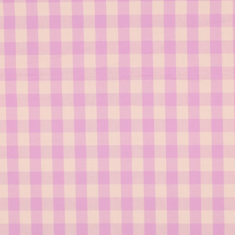 Baumwoll Popeline Karos, rosa