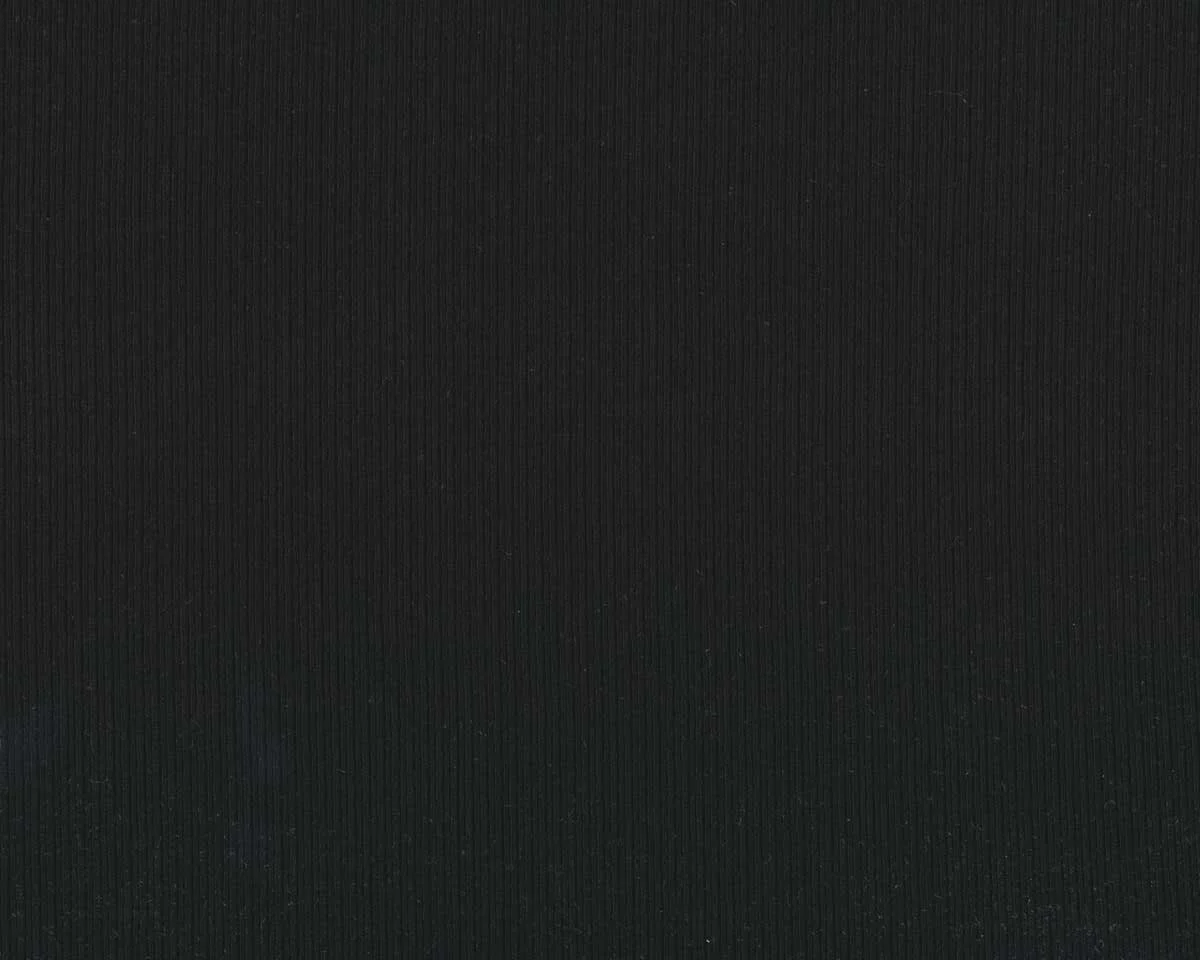 Baumwoll-Rippenjerseystoff RIP, schwarz, Hilco