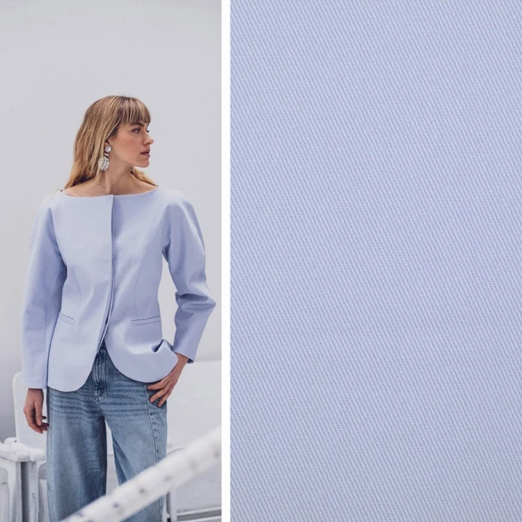 Baumwoll Stretch Twill Fibre Mood, flieder