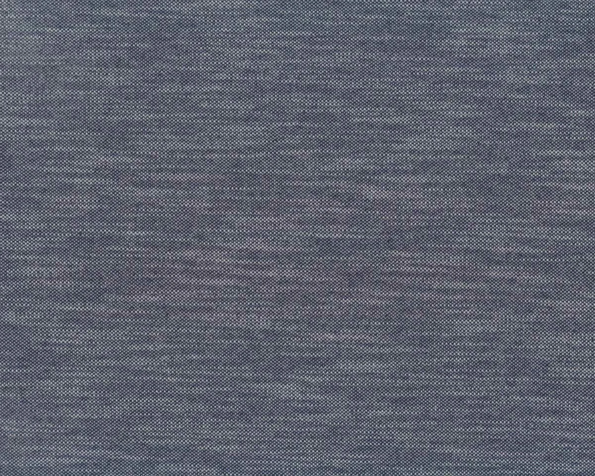 Baumwoll-Strickstoff BALIO, zweifarbig, dunkelblau, Hilco
