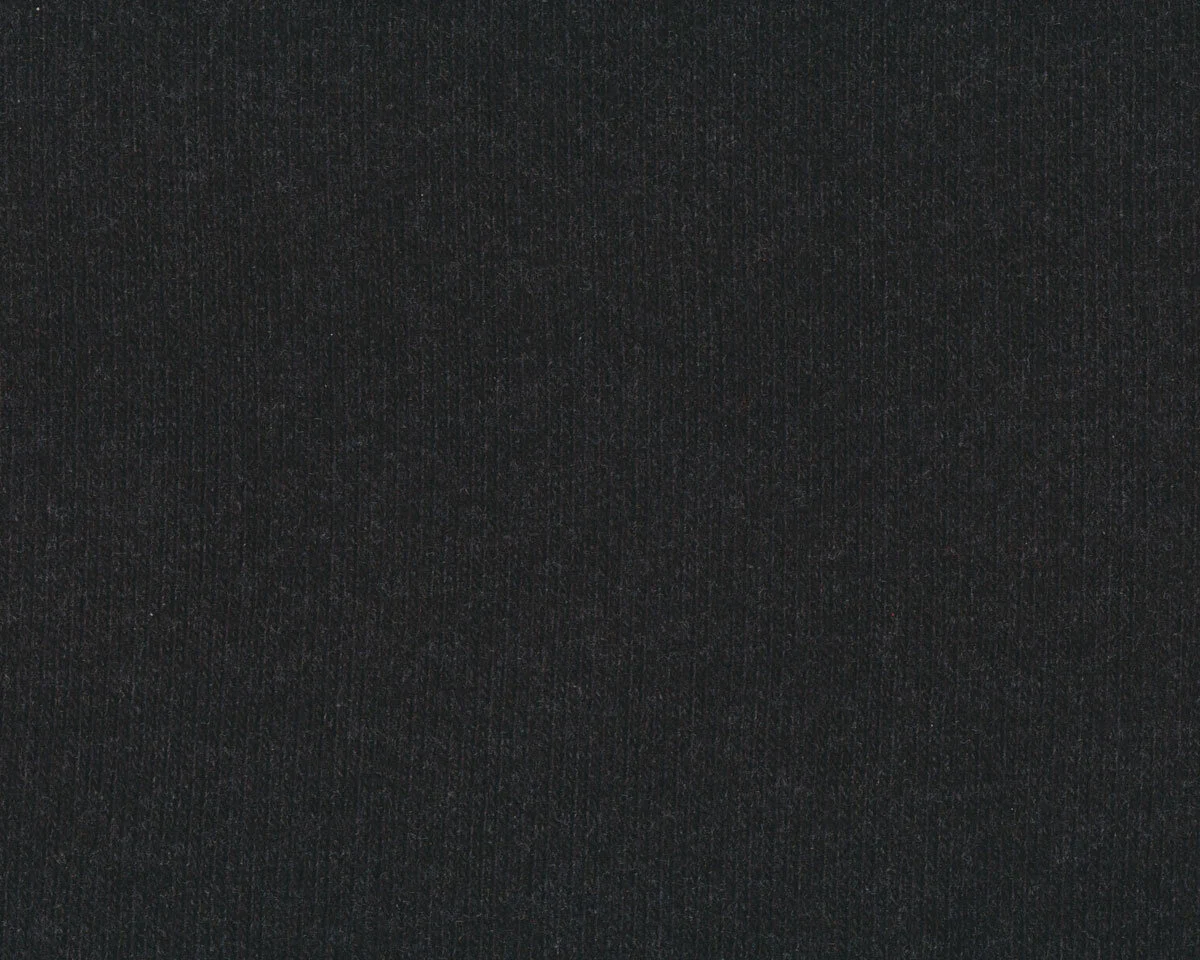 Baumwoll-Strickstoff BONO, schwarz, Swafing