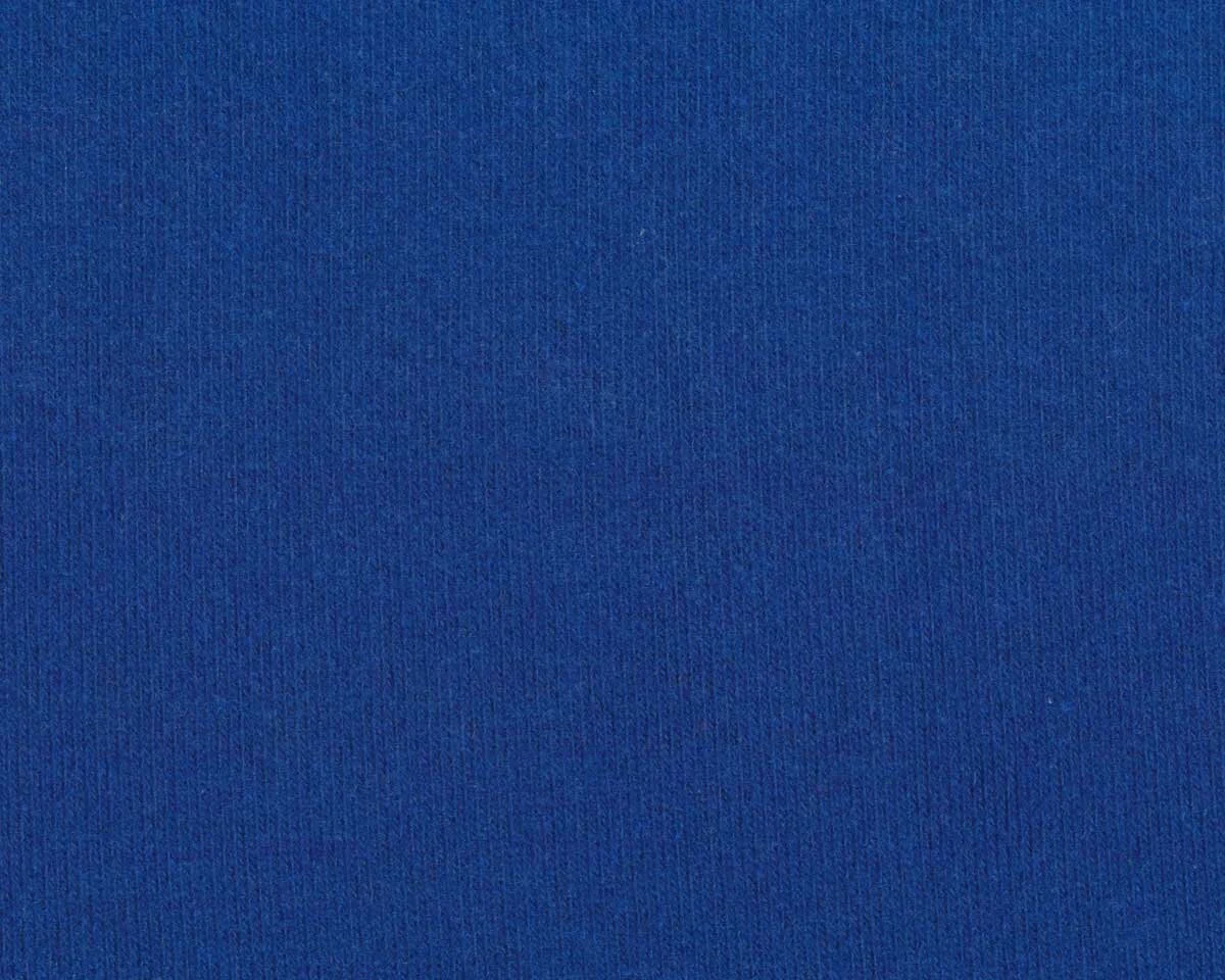 Baumwoll-Strickstoff GILLO, ultramarinblau, Hilco