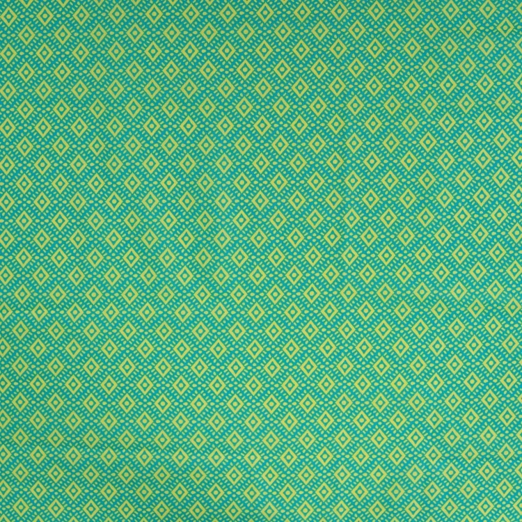 Baumwoll Voile Enjoy Sorbet Beach Abstract Ornaments, aqua