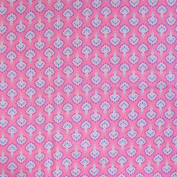 Baumwoll Voile Enjoy Sorbet Beach Ornaments, rosa