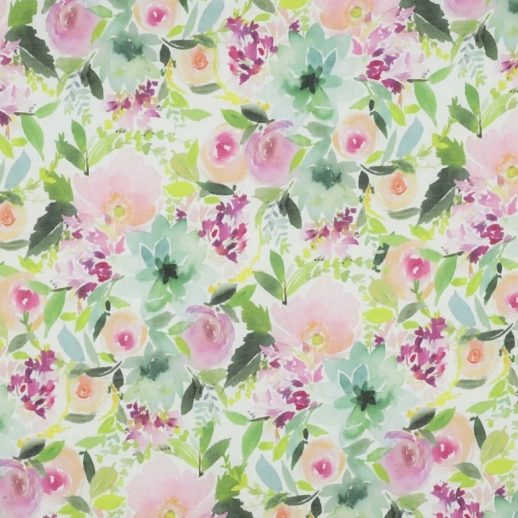 Baumwoll Voile Flower Dream, wollweiß