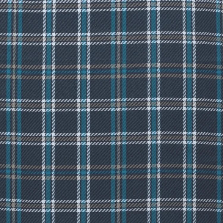 Baumwollflanell Tom, blau
