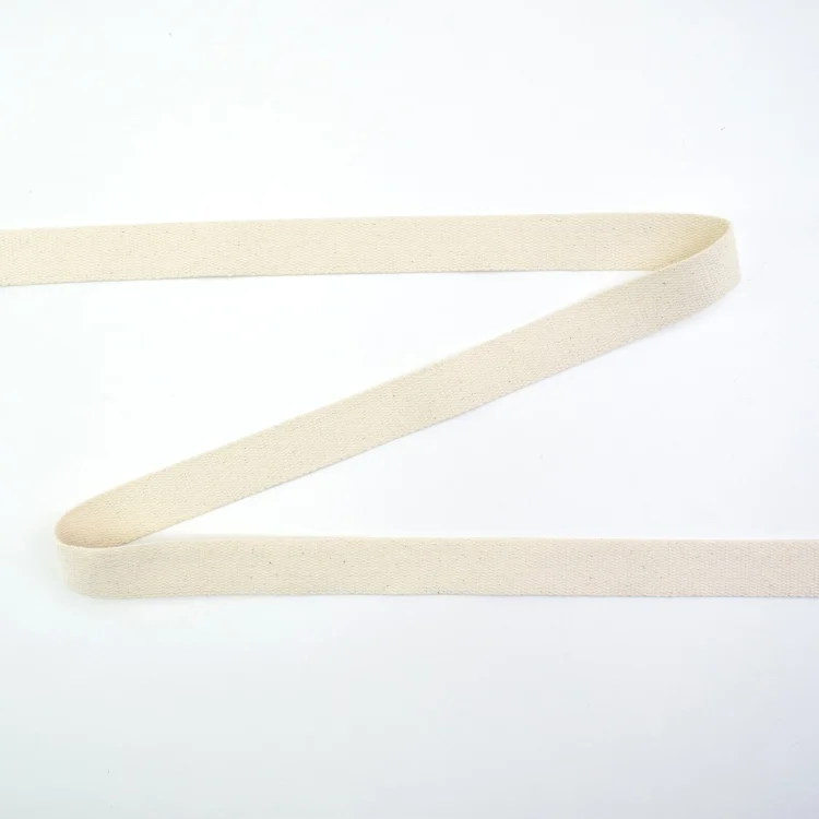 Baumwollgurtband uni natur 30 mm