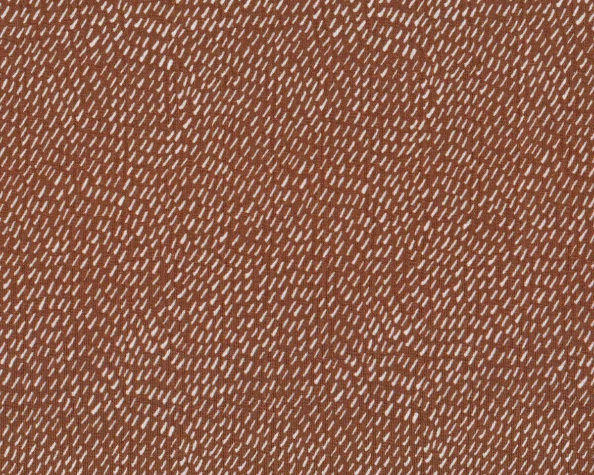 Baumwolljersey AUTUMN BUNNY, Strichel, braun