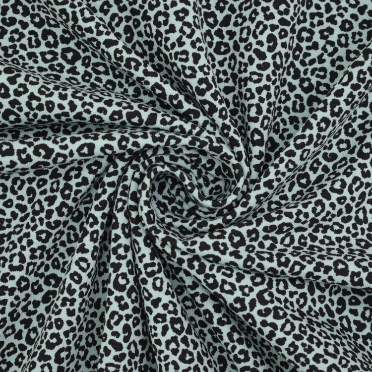 Baumwolljersey Baby Leo, mint