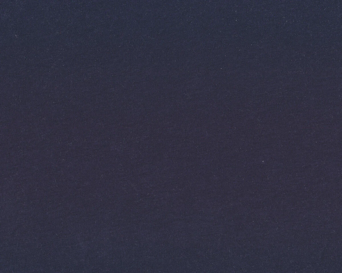 Baumwolljersey ORGANIC COTTON, marineblau, Mind the Maker