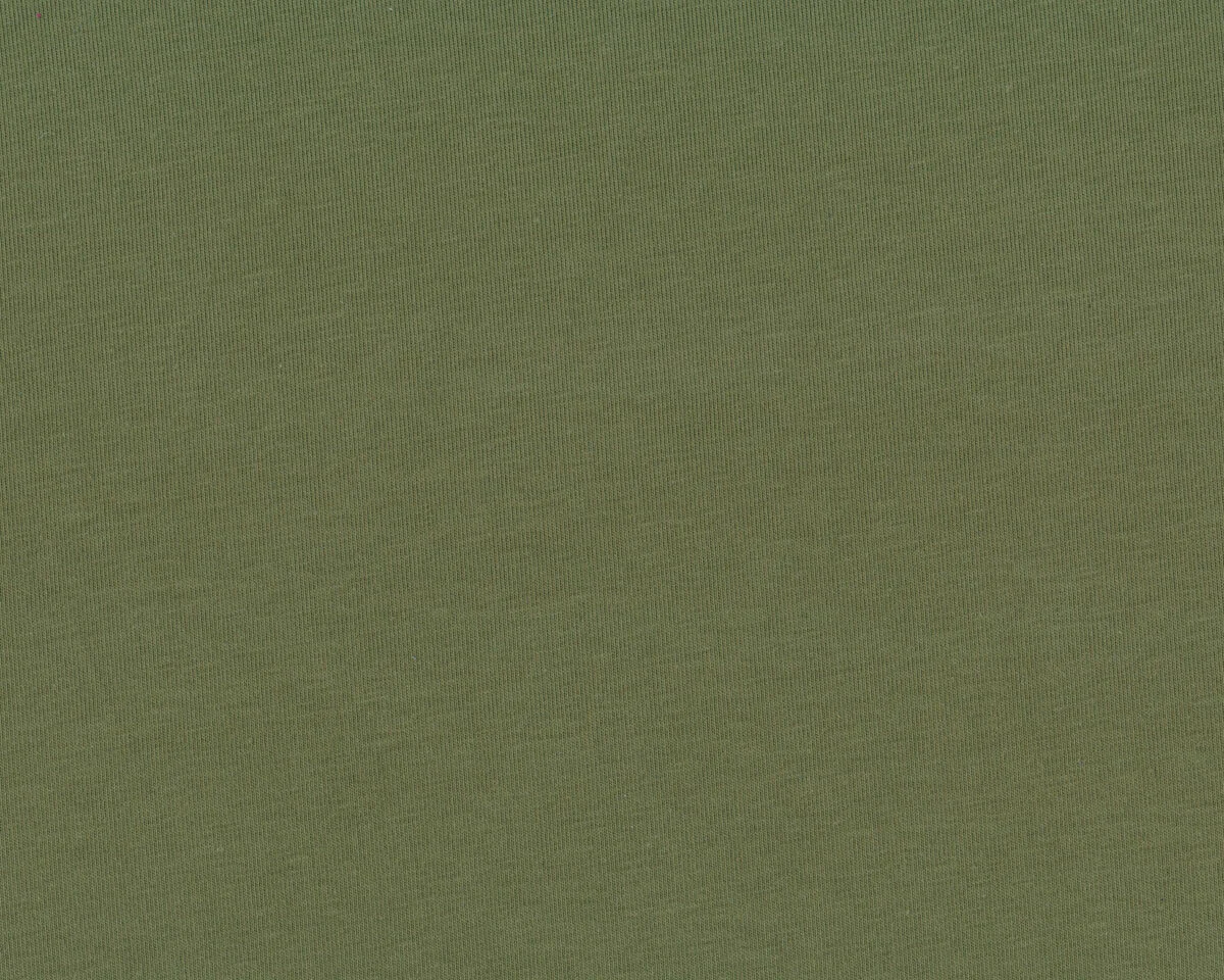 Baumwolljersey ORGANIC COTTON, olivgrün, Mind the Maker