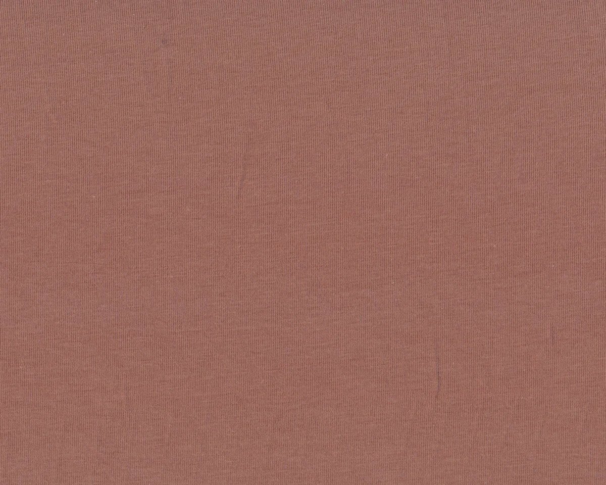 Baumwolljersey ORGANIC COTTON, rosebraun, Mind the Maker