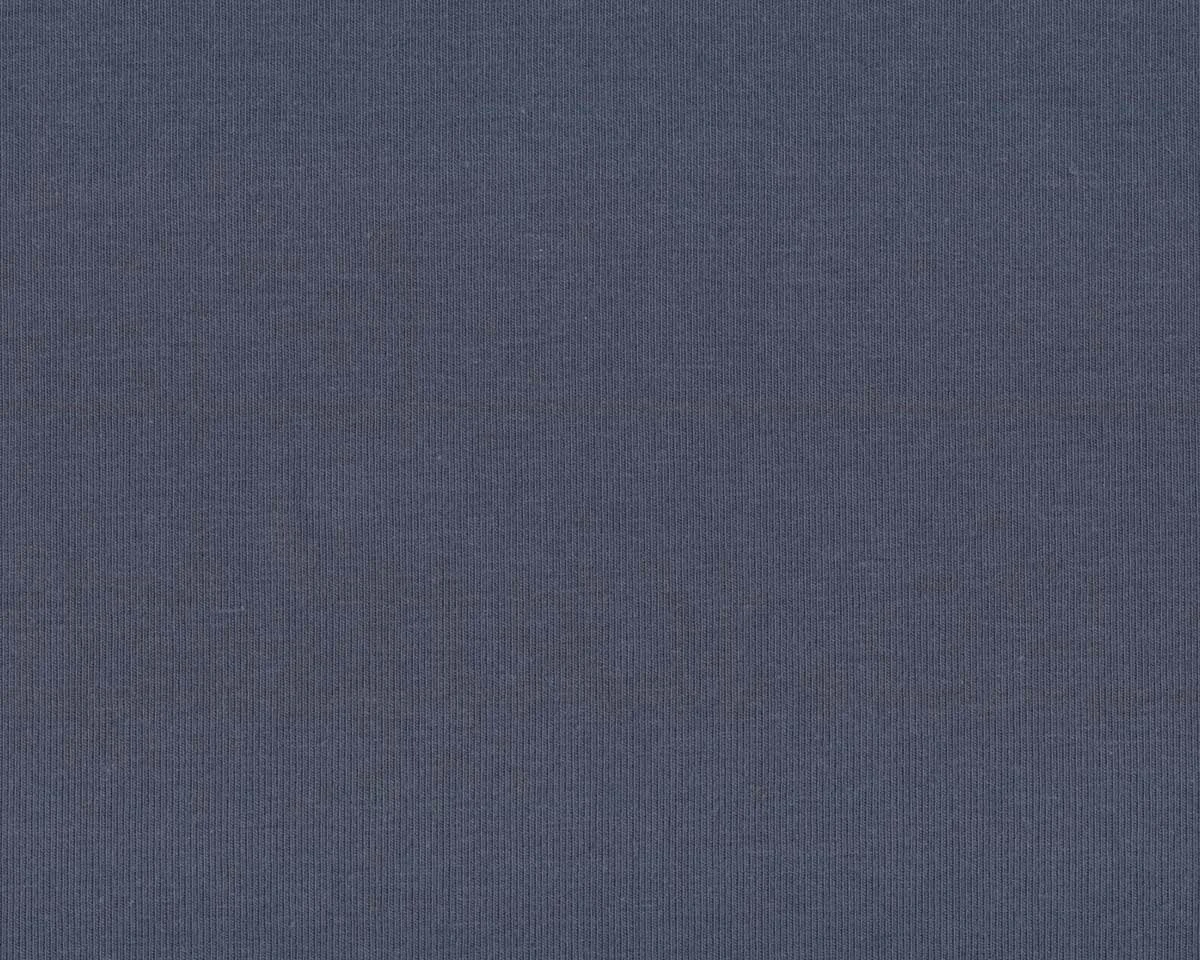 Baumwolljersey VANESSA, einfarbig, dunkles taubenblau, Swafing