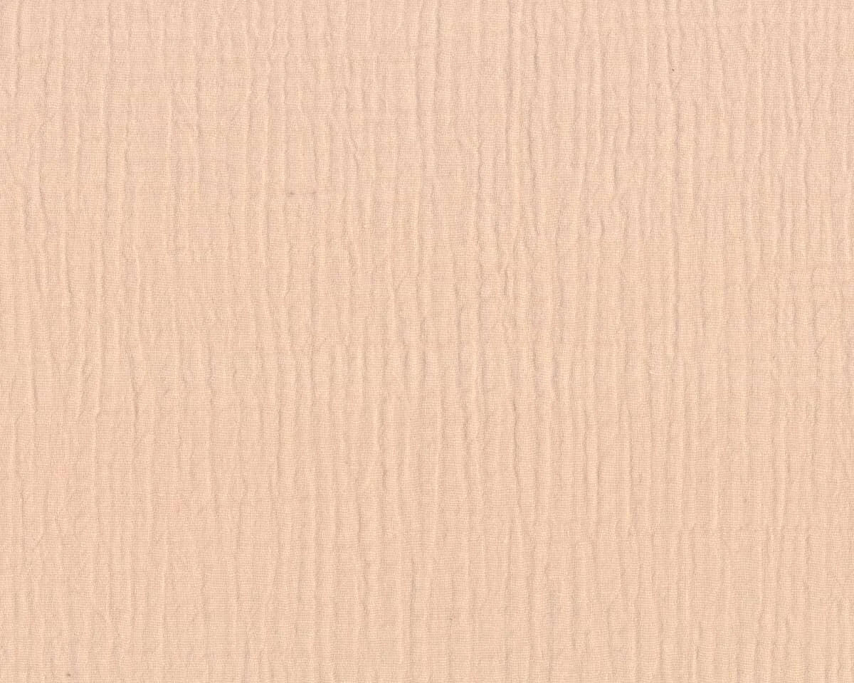 Baumwollstoff DOUBLE GAUZE, hellbeige, Hilco