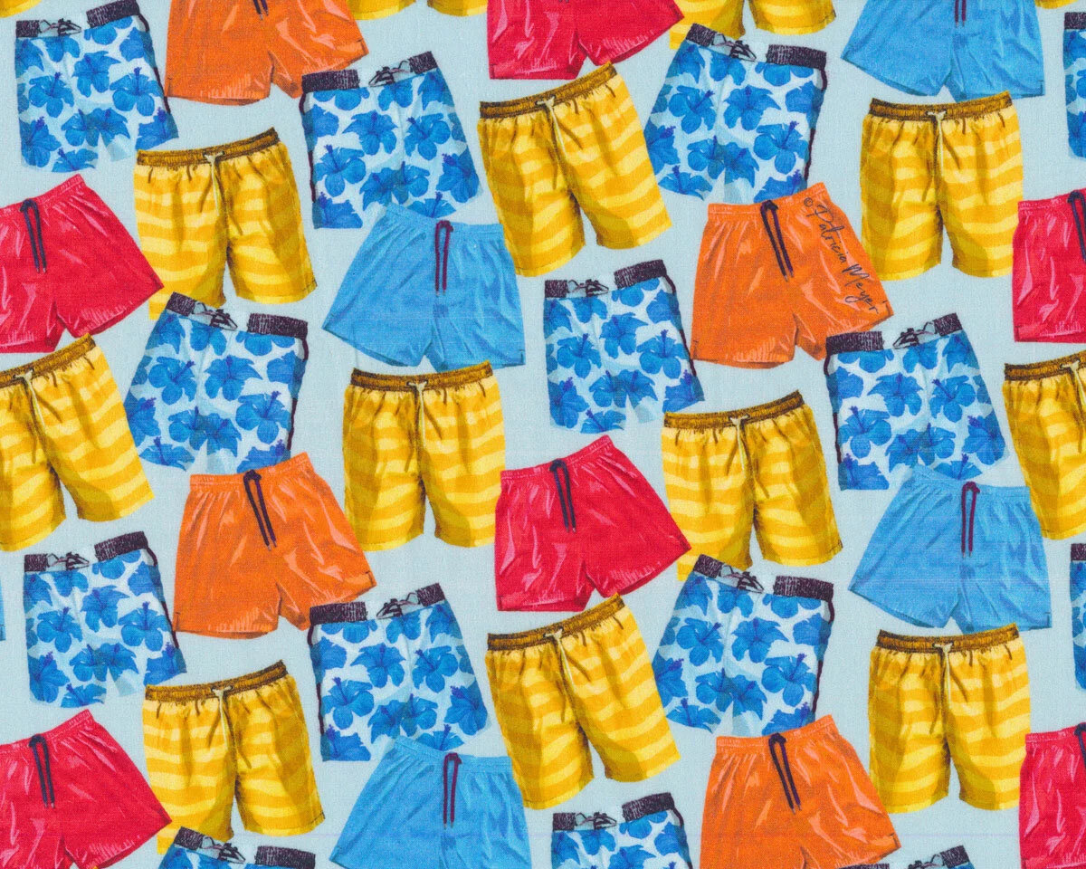 Baumwollstoff SANTORINI, Bermuda-Shorts, Patricia Meyer