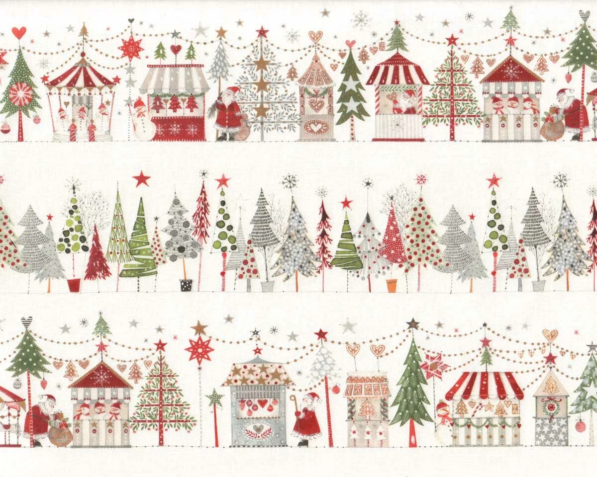 Baumwollstoff WEIHNACHTSZAUBER, Acufactum