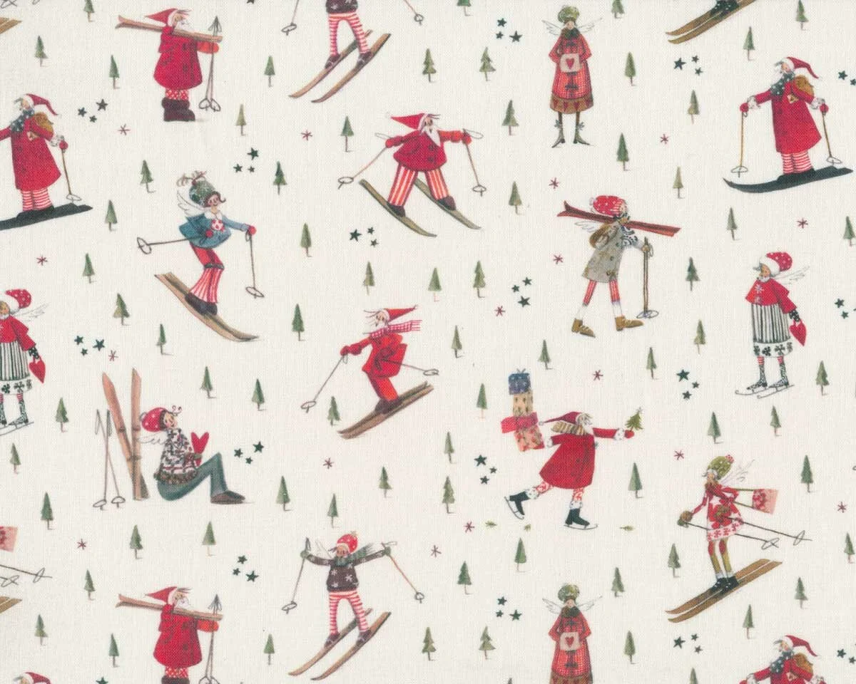 Baumwollstoff WINTERWEIHNACHTSSPORT, Acufactum