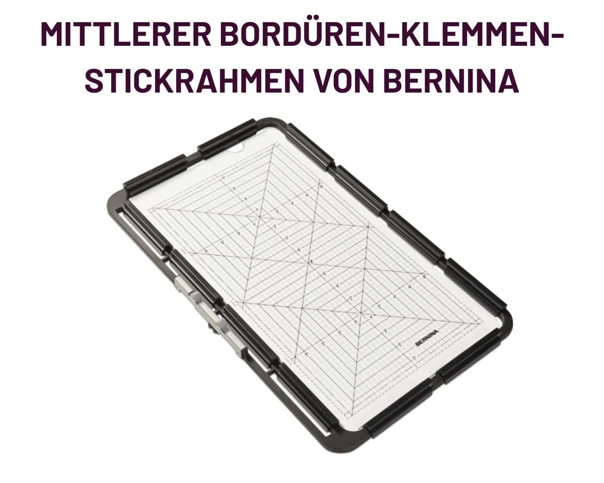 BERNINA Bordüren-Klemmen-Stickrahmen, medium