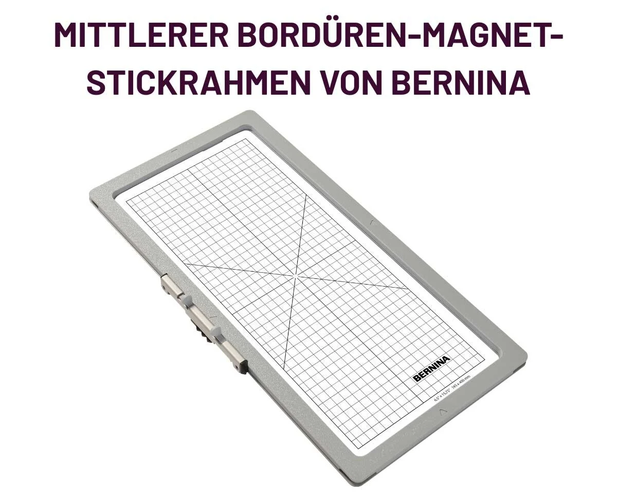 BERNINA Bordüren-Magnet-Stickrahmen, medium