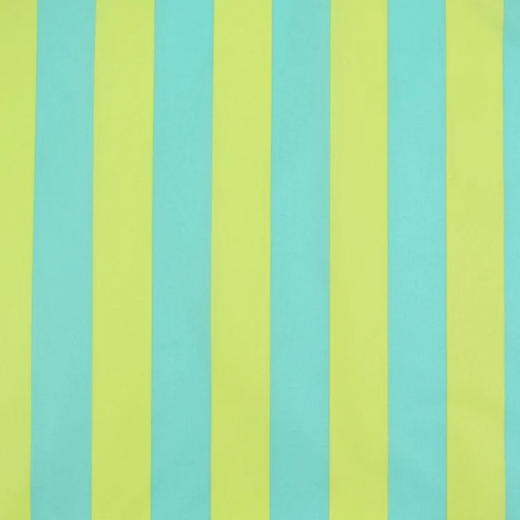Beschichtete Baumwolle Big Stripes, grün
